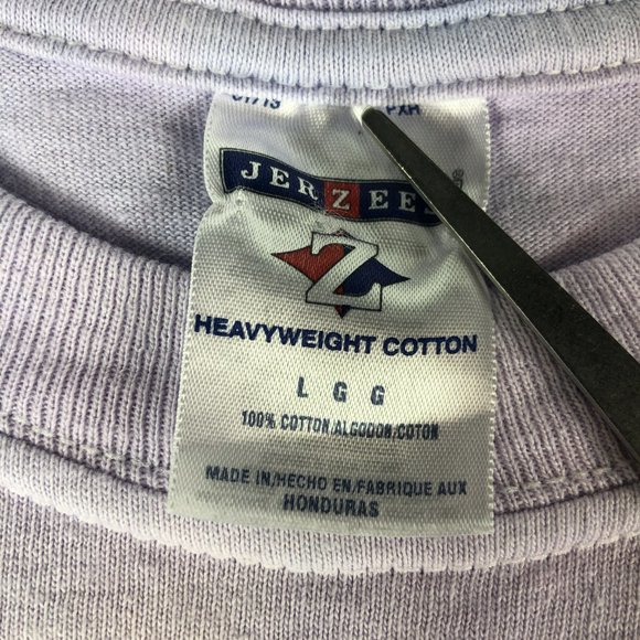 Vintage 2000s Grateful Dead Shirt Men's Large Light Purple Tie Die Wave The Flag - Picture 5 of 12